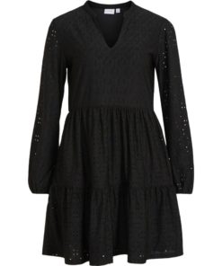 Vila Kawa Dress Black