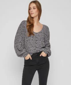 Vila Fini V-Neck Top Sweet Lavender