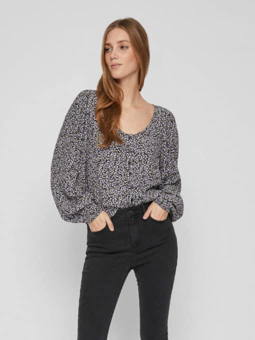 Vila Fini V-Neck Top Sweet Lavender