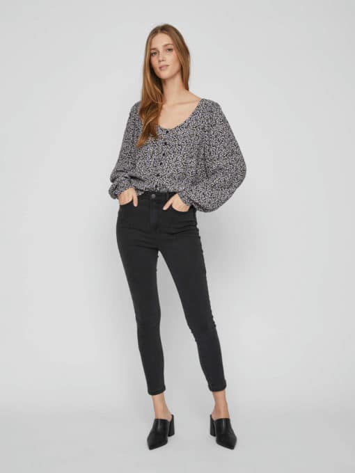 Vila Fini V-Neck Top Sweet Lavender