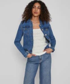 Vila Need Denim Jacket Medium Blue Denim