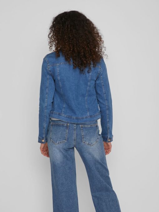 Vila Need Denim Jacket Medium Blue Denim