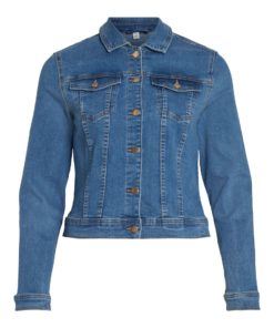 Vila Need Denim Jacket Medium Blue Denim