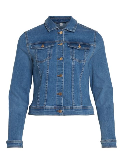 Vila Need Denim Jacket Medium Blue Denim