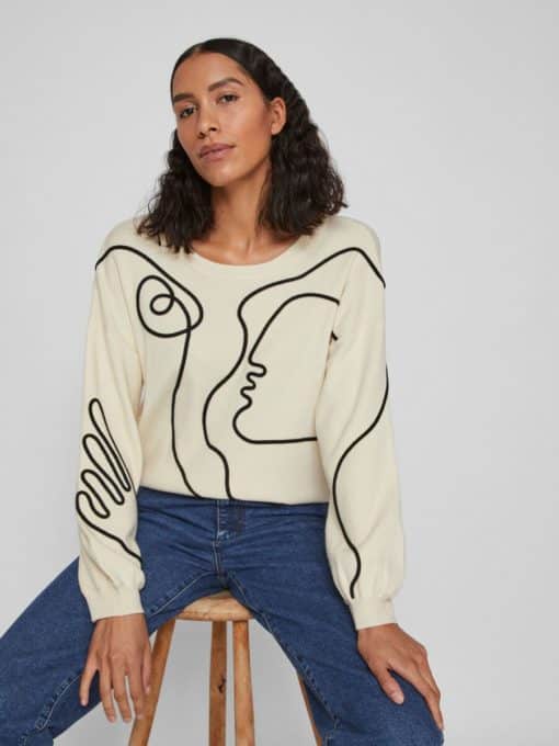 Vila Aimiee Knit Birch