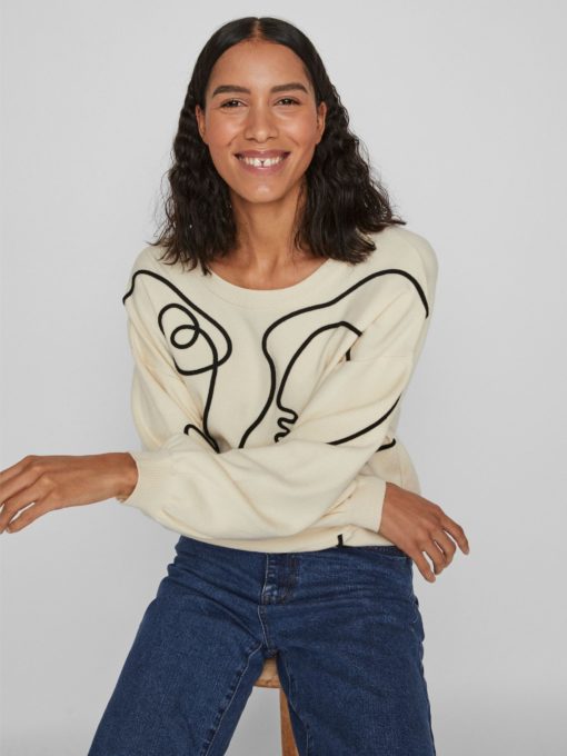 Vila Aimiee Knit Birch