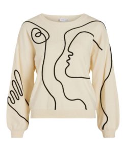 Vila Aimiee Knit Birch