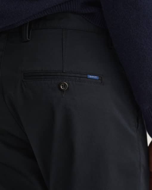 Gant Hallden Twill Chinos Black