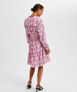 Selected Femme Mivi Short Aop Dress Black