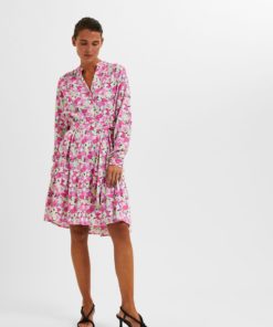 Selected Femme Mivi Short Aop Dress Black