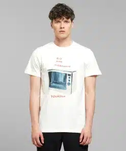 Dedicated T-shirt Stockholm Shrigley Microwave Off White