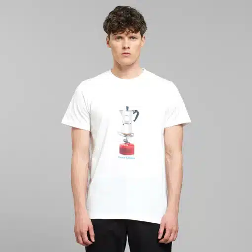 Dedicated T-shirt Stockholm Boiling Coffee White