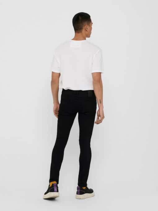 Only & Sons Warp Life Skinny Fit Jeans Black