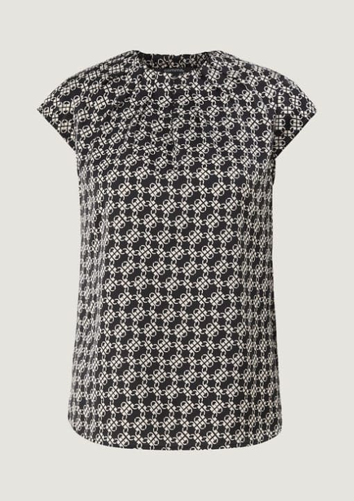 Comma, Blouse Top Black