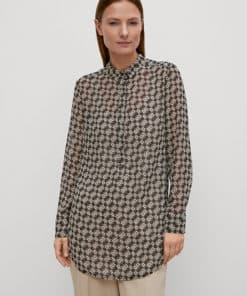 Comma, Tunic Blouse Black