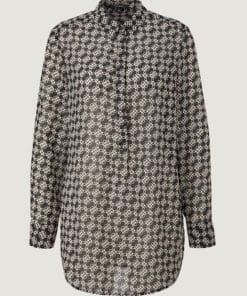 Comma, Tunic Blouse Black