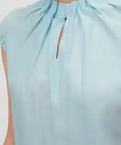 Comma, Blouse Top Arctic Blue