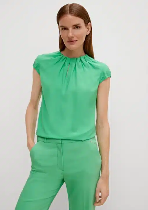 Comma, Blouse Top Green