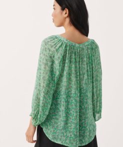 Part Two Erdonae Blouse Greenbrair Mini Flower
