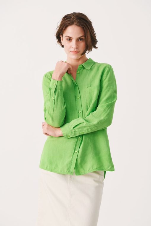 Part Two Kivas Shirt Grass Green