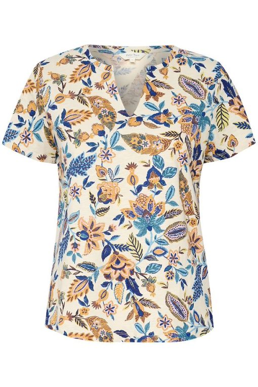 Part Two Gesinas T-Shirt Blue Craft Flower