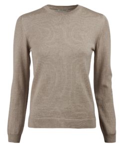 Stenströms Signe Merino Crew Knit Beige