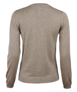 Stenströms Signe Merino Crew Knit Beige