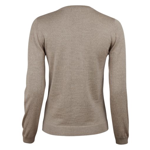 Stenströms Signe Merino Crew Knit Beige