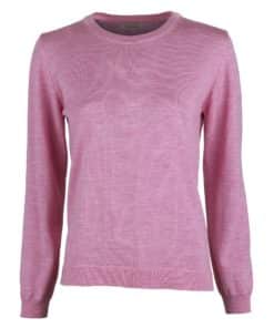 Stenströms Signe Merino Crew Knit Pink