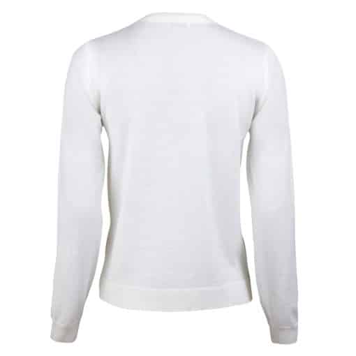 Stenströms Sigrid Merino Cardigan White