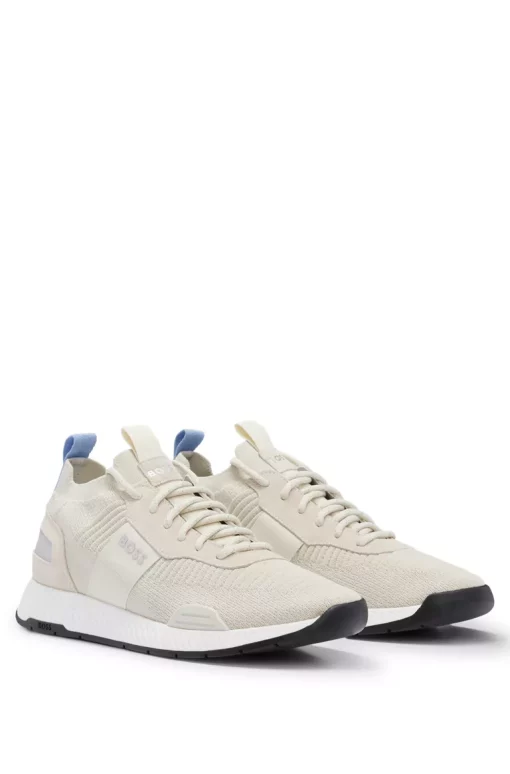 Boss Titanium Runners Light Beige