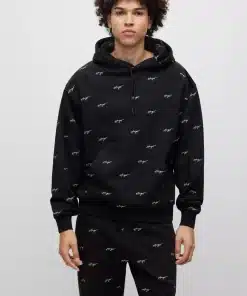 Hugo Dortalezza Hoodie Black
