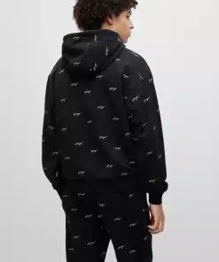 Hugo Dortalezza Hoodie Black