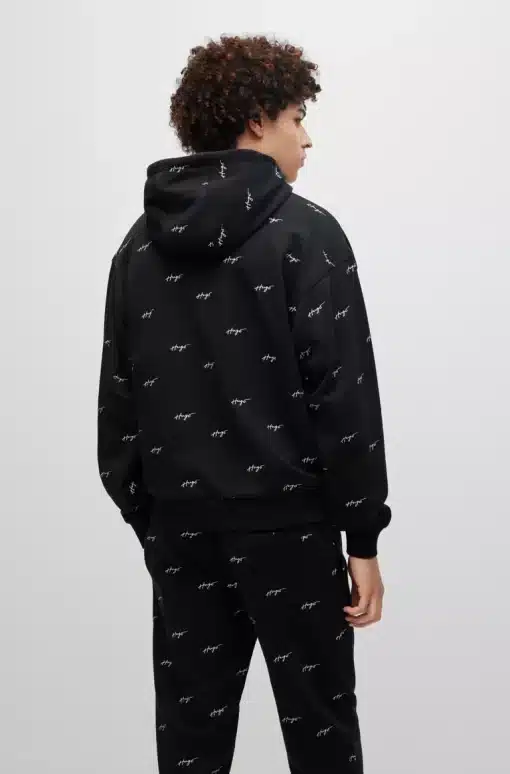 Hugo Dortalezza Hoodie Black