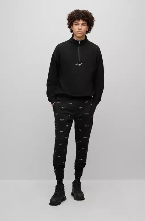 Hugo Dogota Hoodie Black