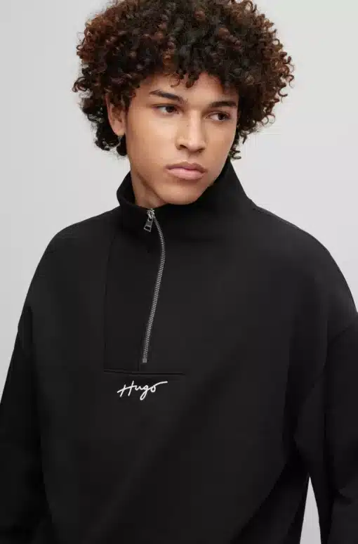 Hugo Dogota Hoodie Black