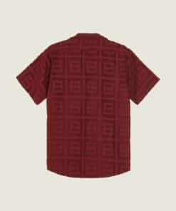 OAS Burgundy Terrace Cuba Shirt