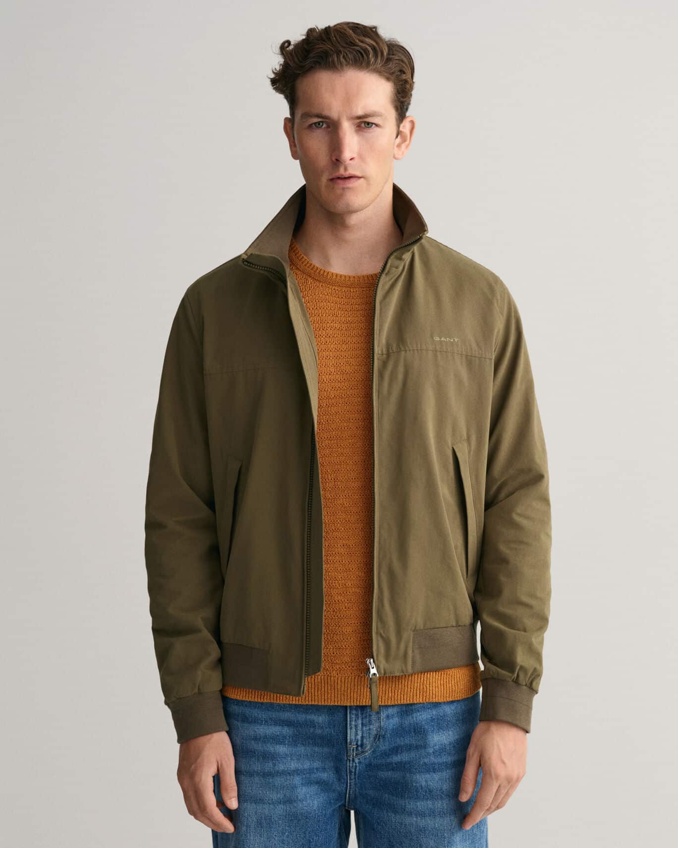 Buy Gant Hampshire Jacket Racing Green Scandinavian Fashion Store