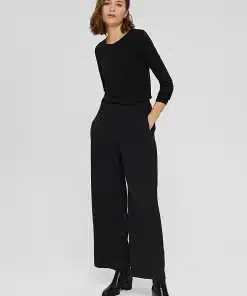 Esprit Long Sleeve Tee Black