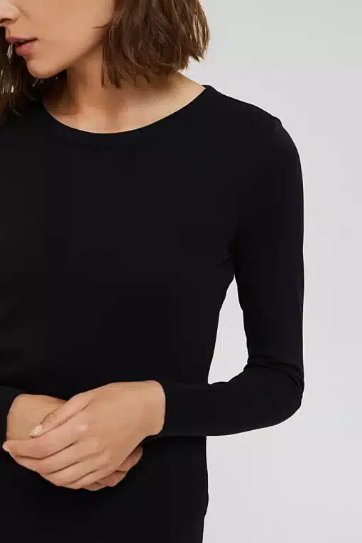 Esprit Long Sleeve Tee Black
