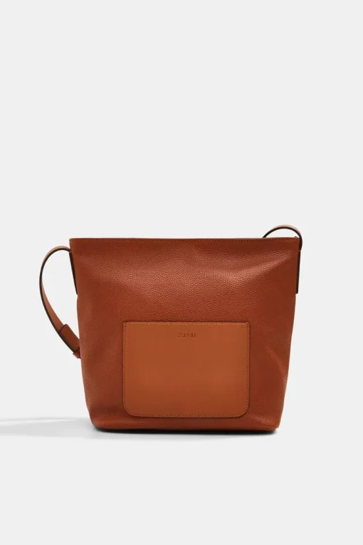 Esprit Shoulder Bag Rust Brown