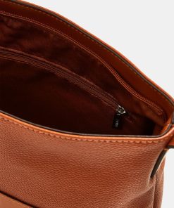Esprit Shoulder Bag Rust Brown