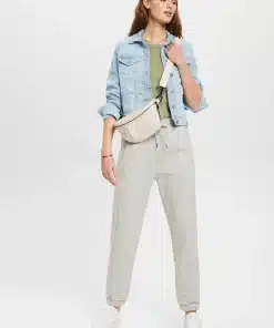 Esprit Denim Jacket Blue Pleached