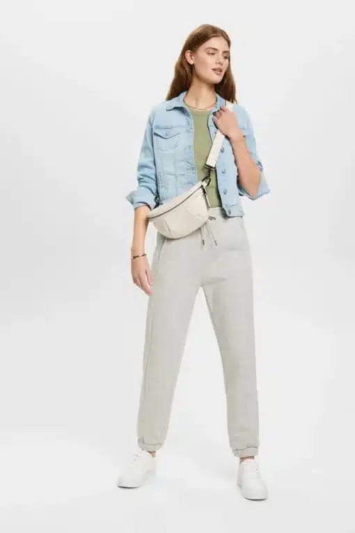 Esprit Denim Jacket Blue Pleached