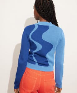 Envii Enida Knit Drapy Wave Small Jacquard