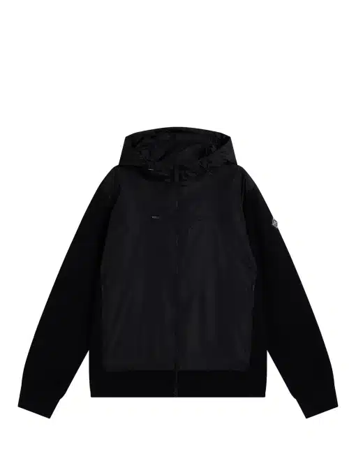 J.Lindeberg Benny Hybrid Knit Jacket Black