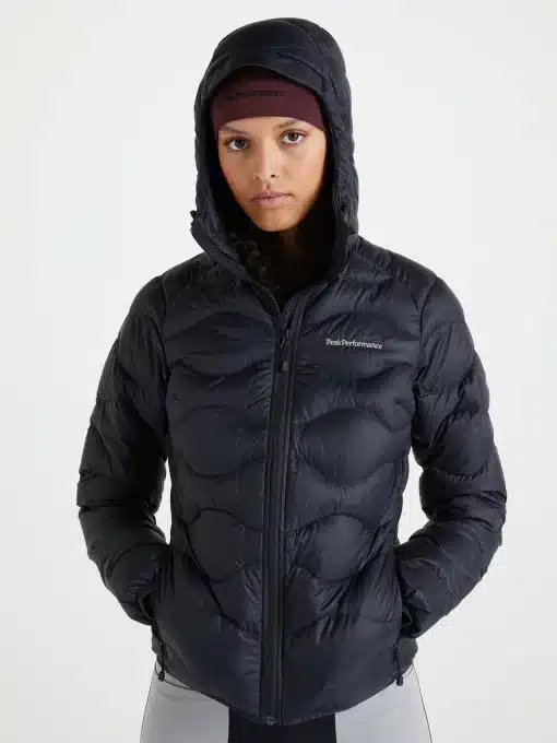 Peak Performance Helium Down Hood Jacket Women Black