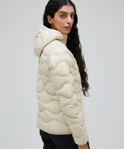 Peak Performance Helium Down Hood Jacket Women Sand Fog