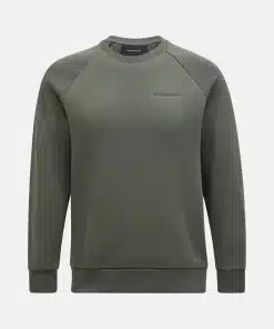 Peak Performance Original Small Logo Crew Men Pine Needle