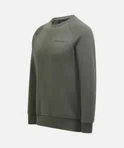 Peak Performance Original Small Logo Crew Men Pine Needle